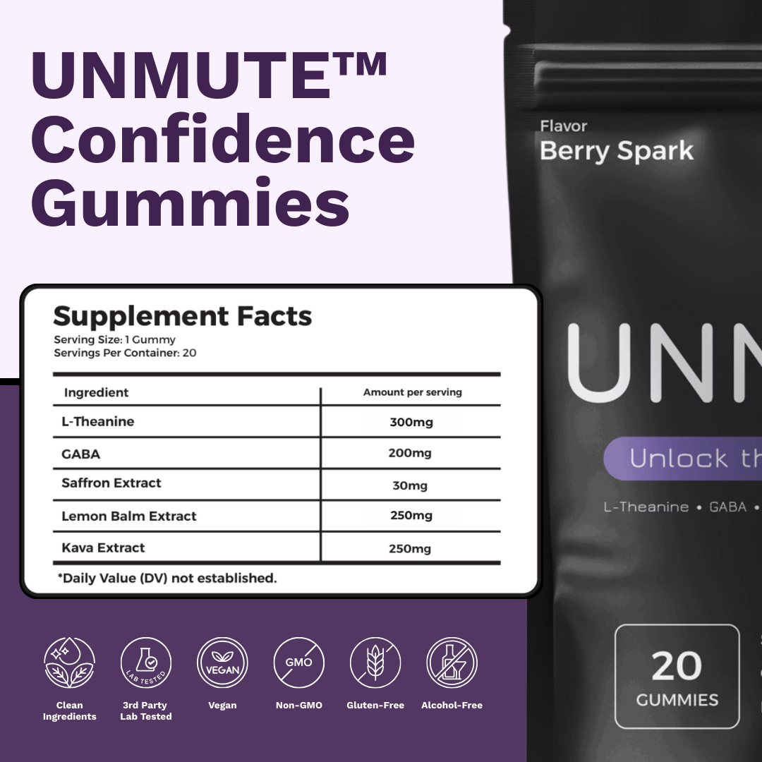 UNMUTE™ Confidence Gummies